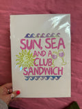 SUN SEA AND A SARNY