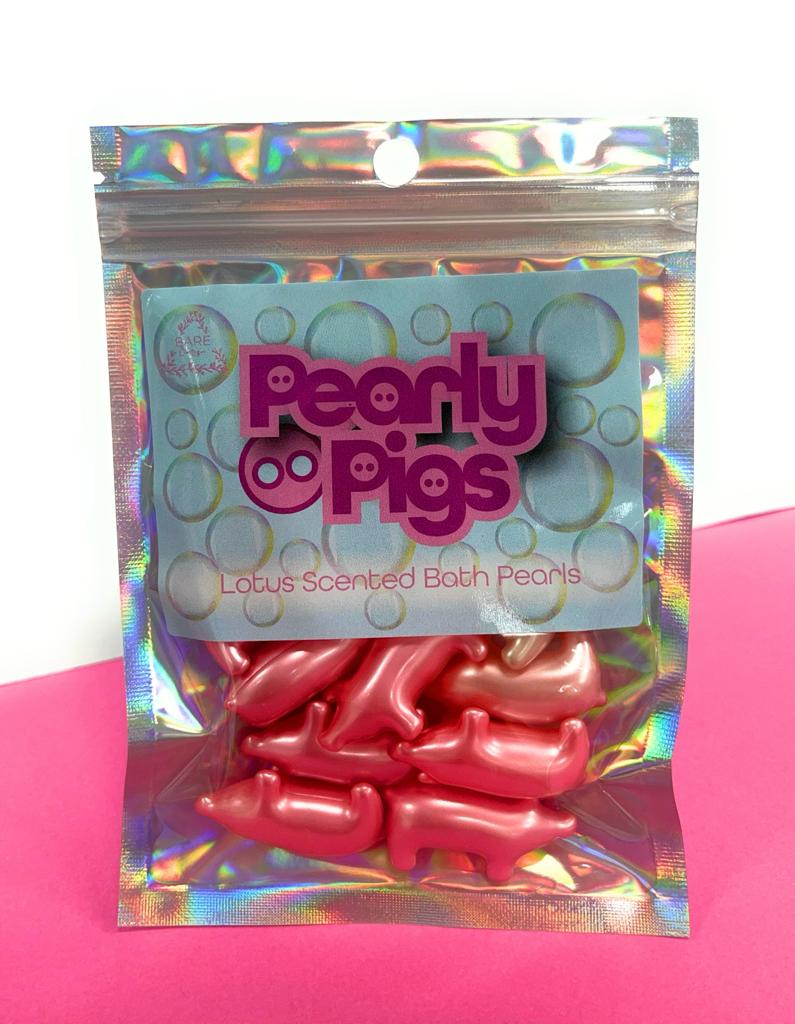 PEARLY PIG BATH PEARLS