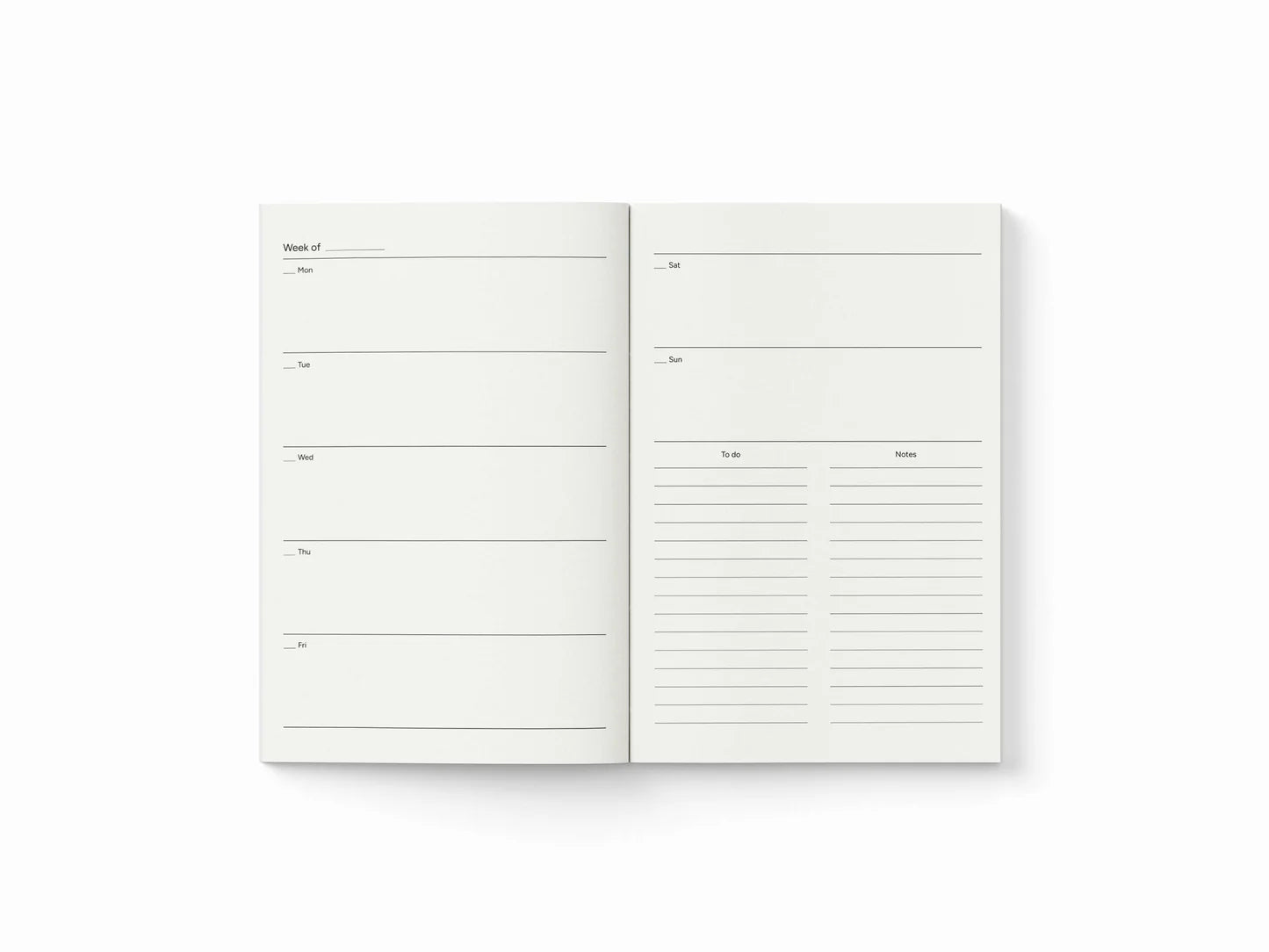 EAT THE MOON - UNDATED A6 POCKET DIARY