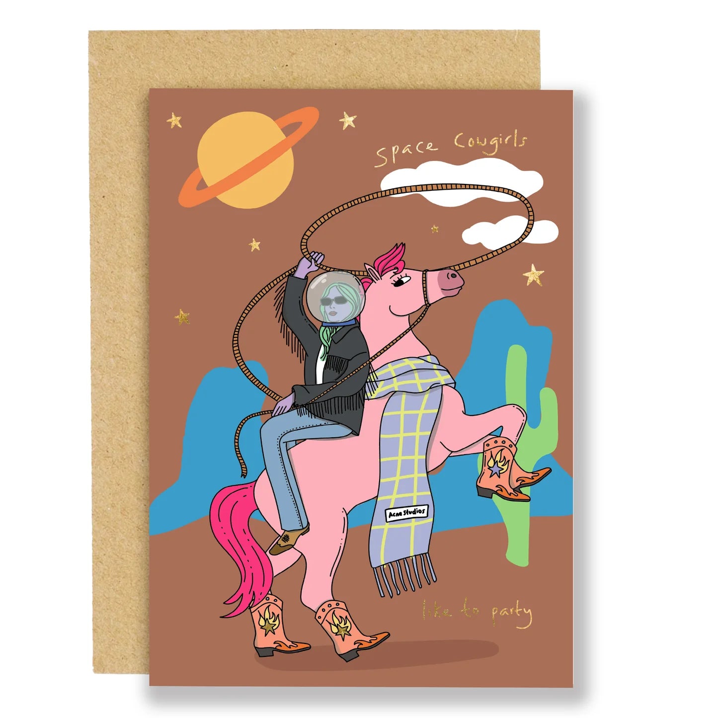 EAT THE MOON - SPACE COWGIRL