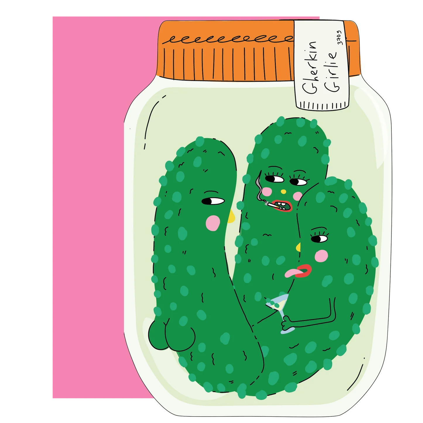 EAT THE MOON - GHERKIN GIRLIE