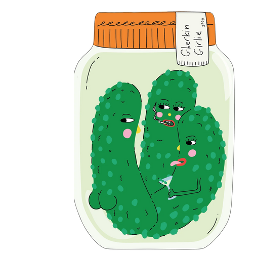 EAT THE MOON - GHERKIN GIRLIE