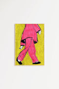 MAJUKOOO - PINK PYJAMA PRINT