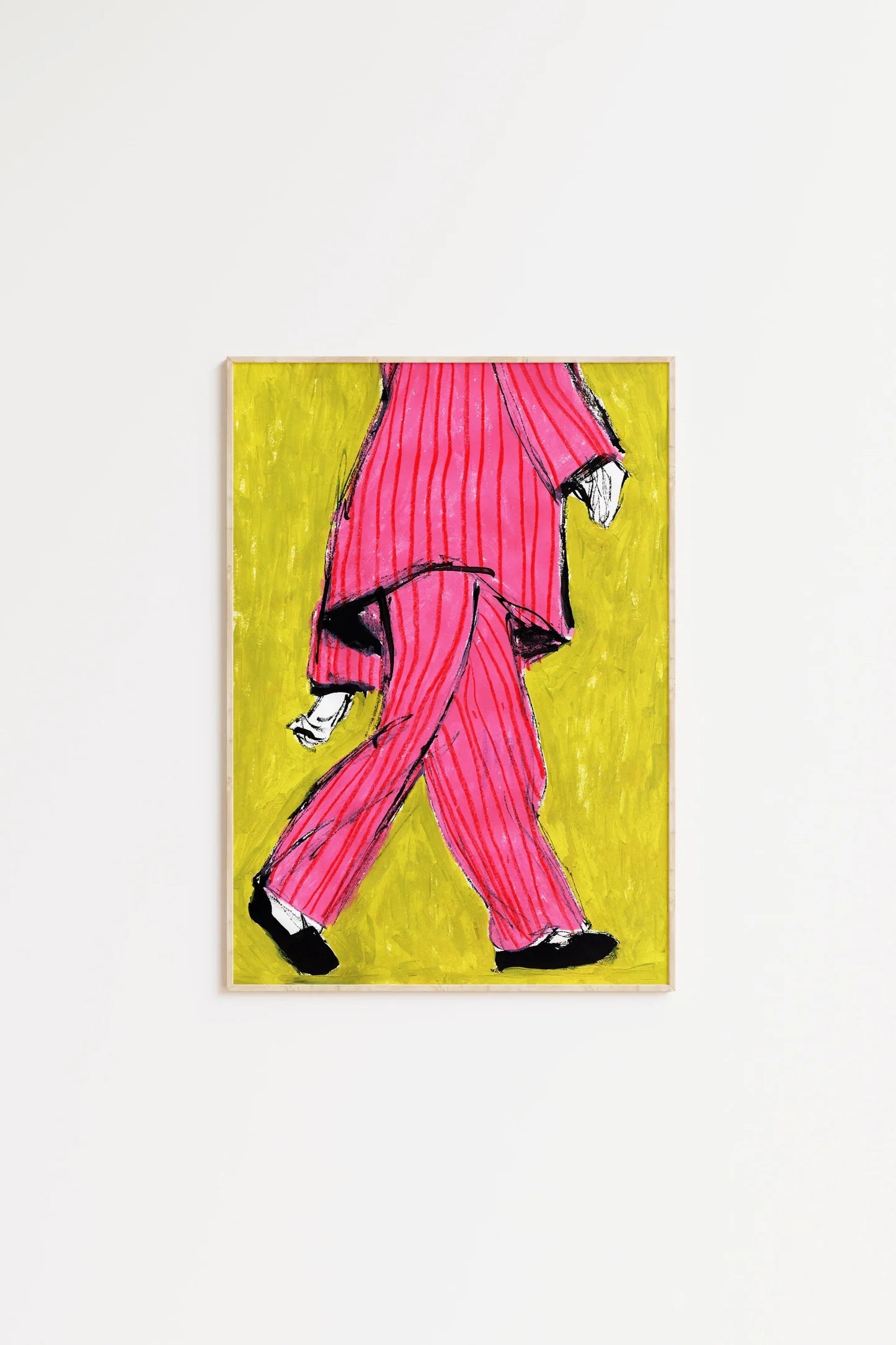 MAJUKOOO - PINK PYJAMA PRINT