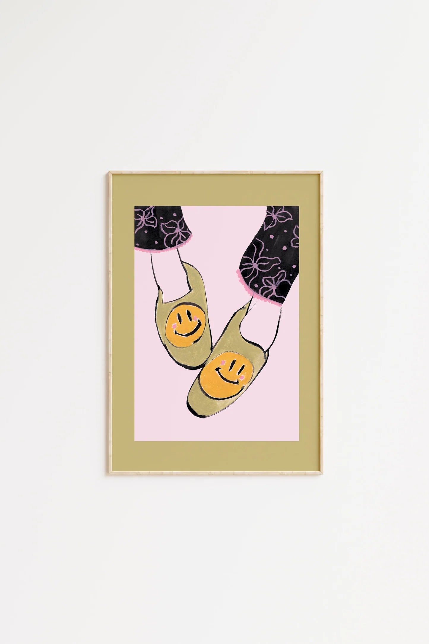 MAJUKOOO - SMILE SLIPPERS PRINT