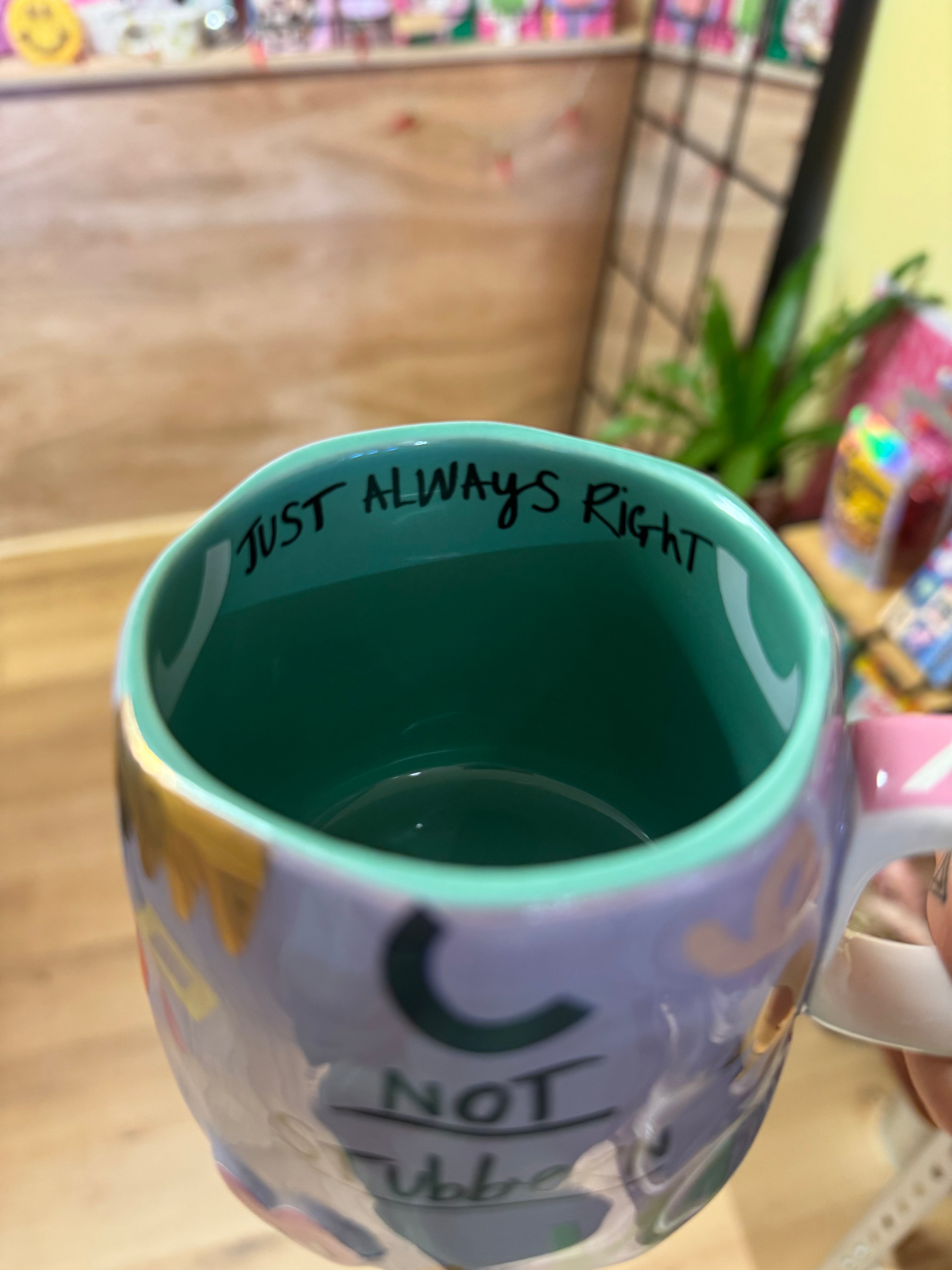 NOT STUBBORN MUG