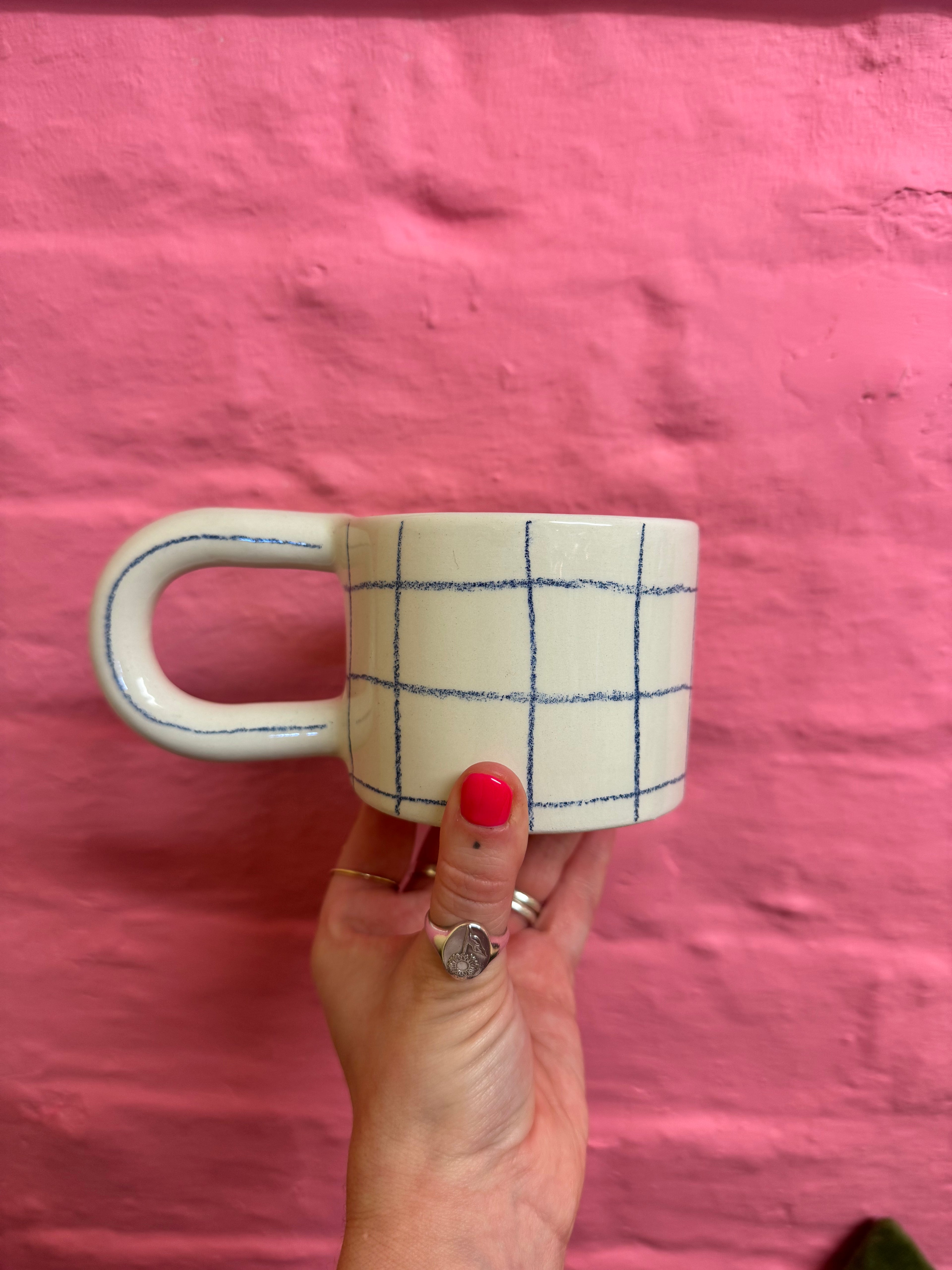 HANDMADE STRIPED MUG