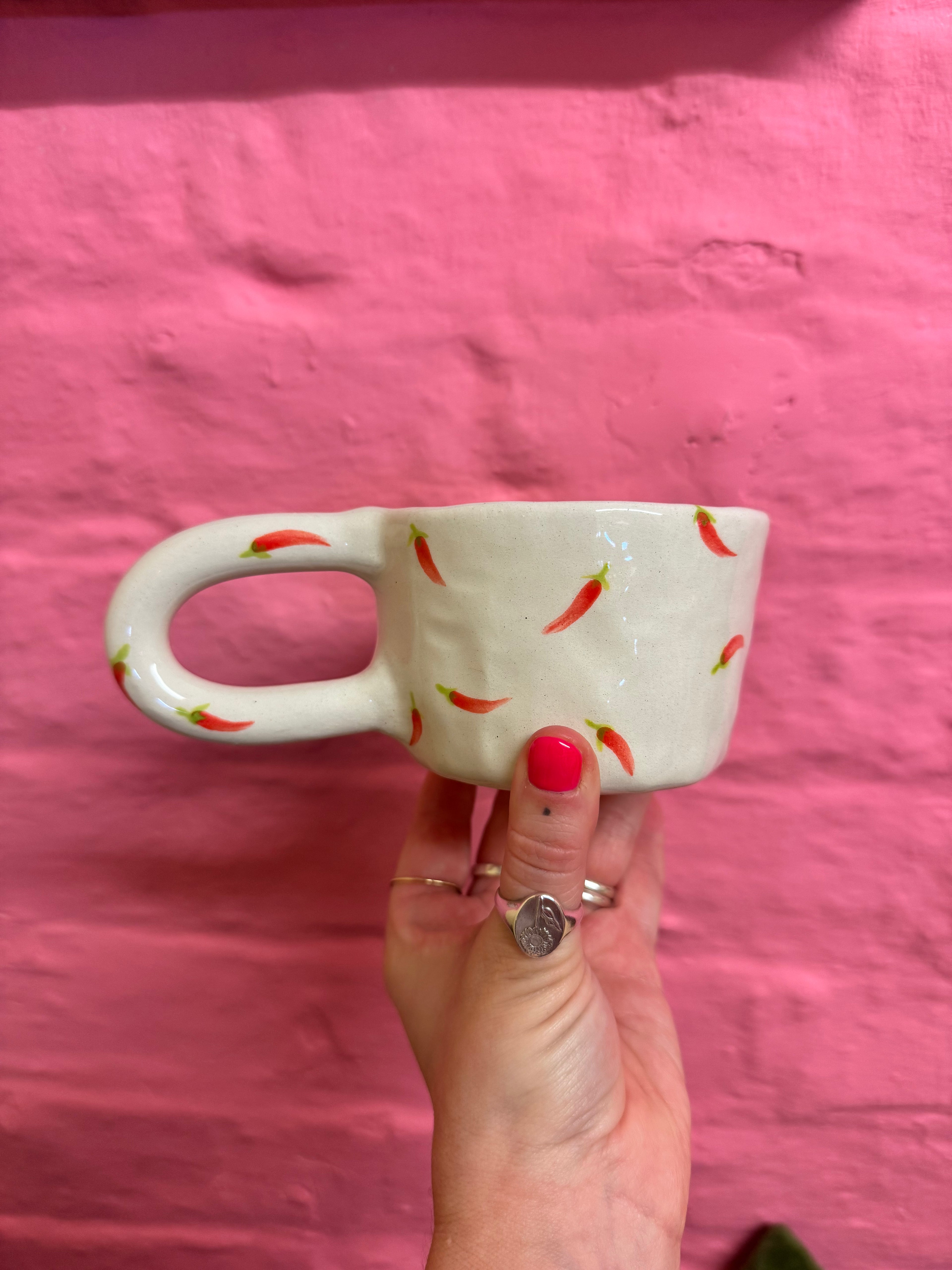 HANDMADE CHILLI MUG