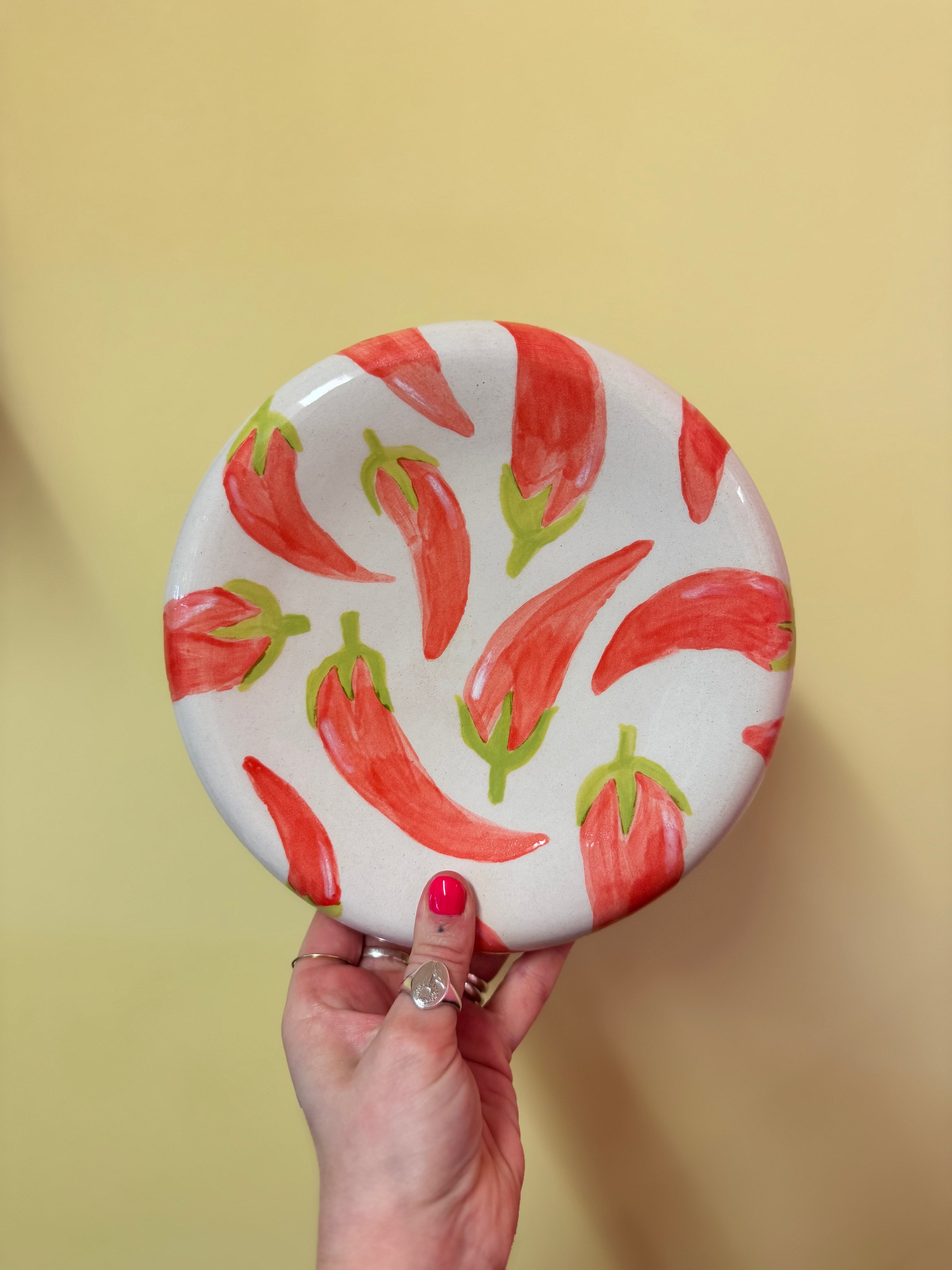 HANDMADE CHILLI PLATE