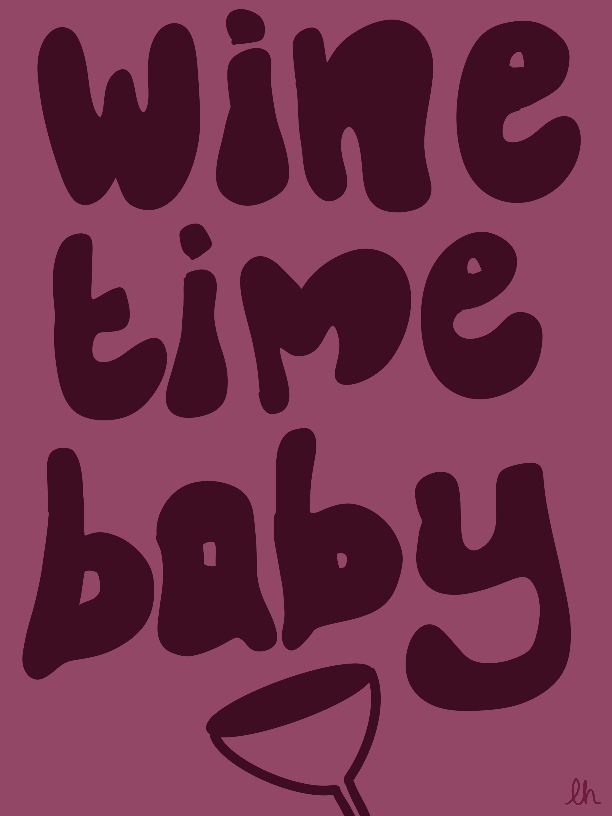 WINE TIME BABY